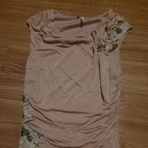 Studio Y, pink tank top size small